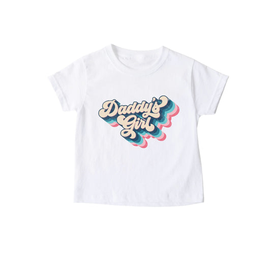 “Daddy’s Girl” Tee (blue & pink)