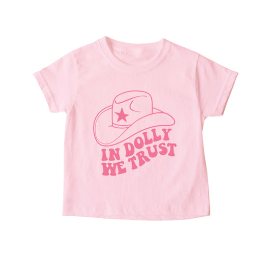 “In Dolly We Trust” Toddler Tee